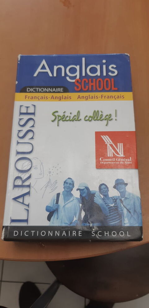 Dictionnaire français anglais collège 4 Croix (59)