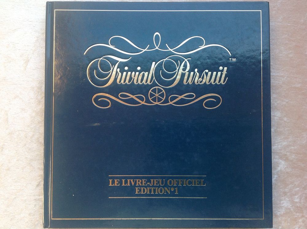 TRIVIAL PURSUIT LE LIVRE JEU OFFICIEL + 1 LIVRET R&Eacute;PONSE Env Jeux / jouets