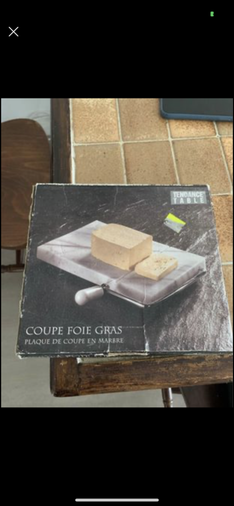 Coupe foie gras  20 Linas (91)