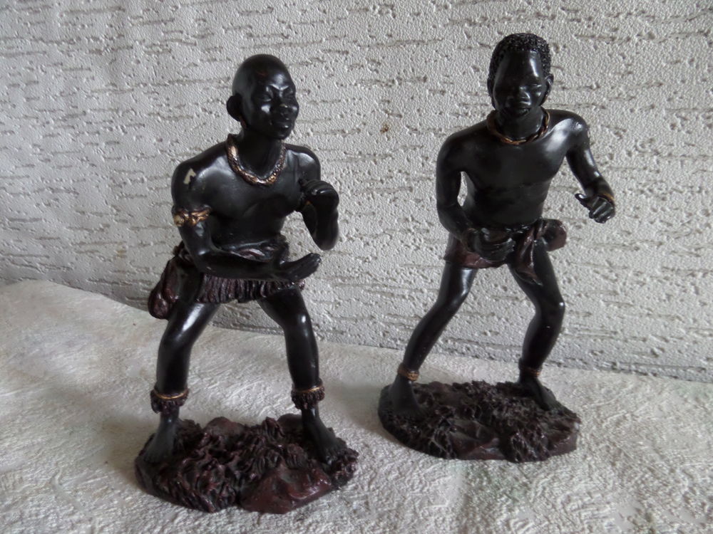 2 statuettes africaine 