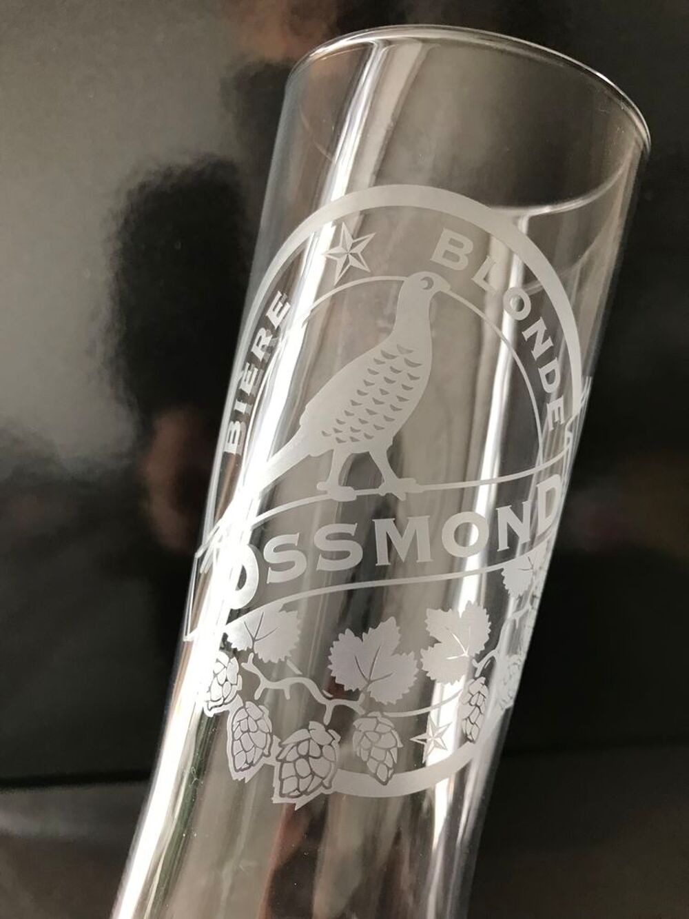 Verre &agrave; bi&egrave;re blonde Ossmond Cuisine