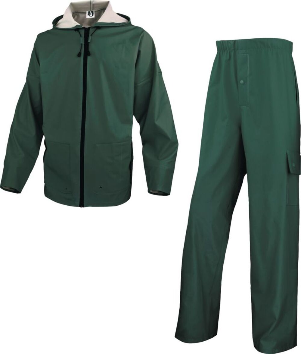 Ensemble de pluie en850 vert taille XL en850vexg delta plus Qualit&eacute; professionnel Vêtements