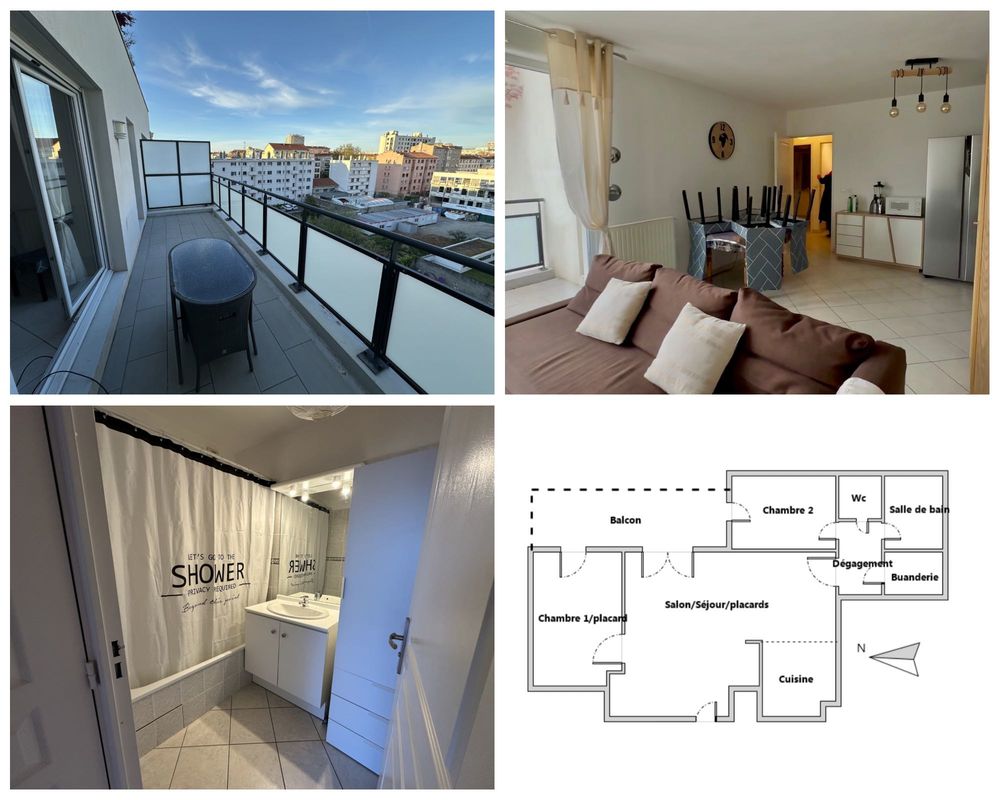 Vente Appartement Appartement lumineux 3 pièces avec balcon €