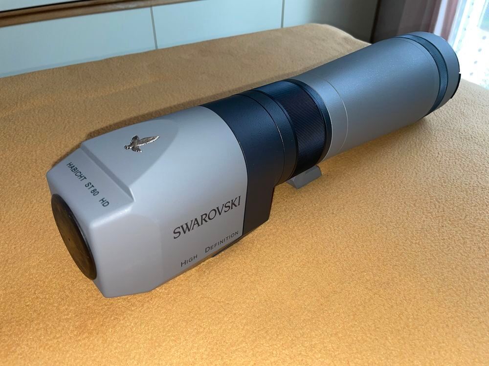 Longue-vue SWAROVSKI 80mm HD+ 2 oculaires + Etui + Valise Sports