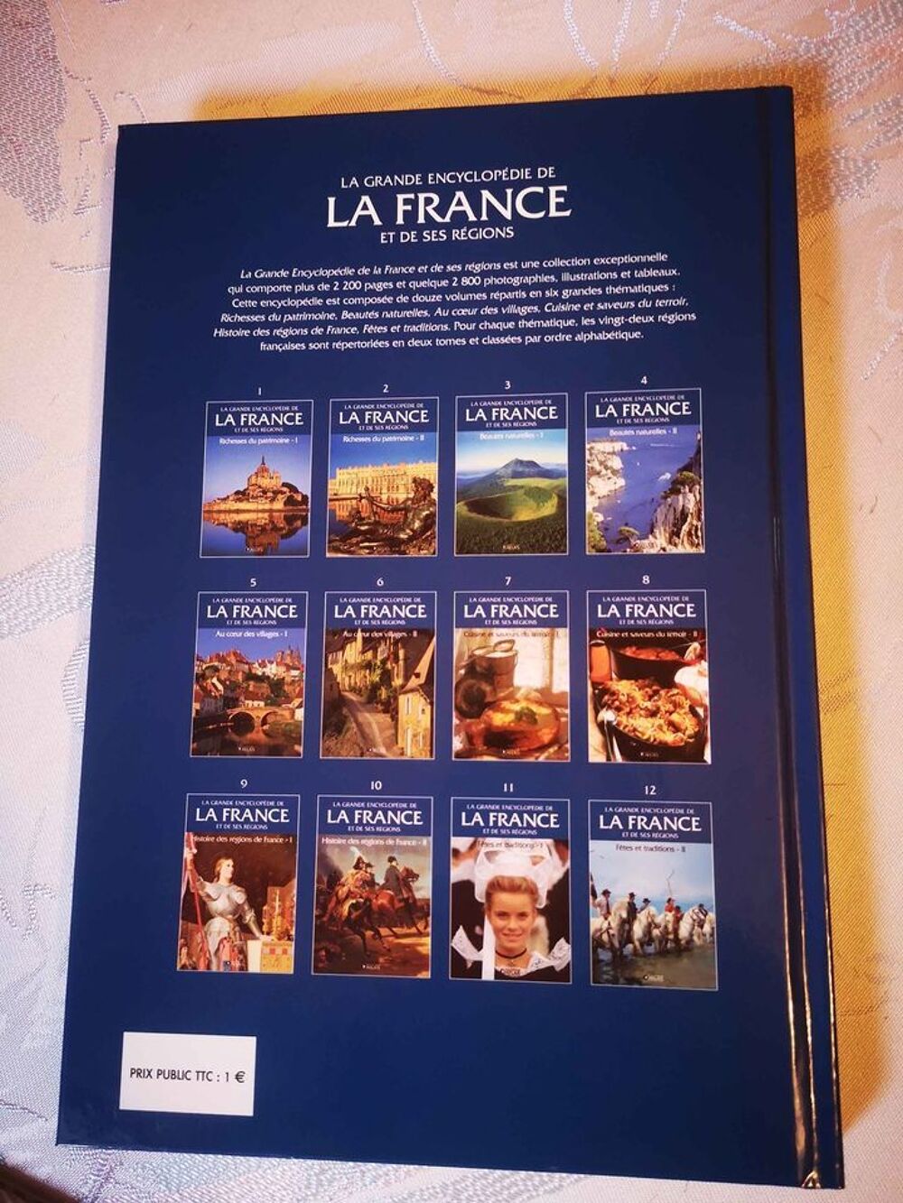lot 12 volumes sur la FRANCE Livres et BD