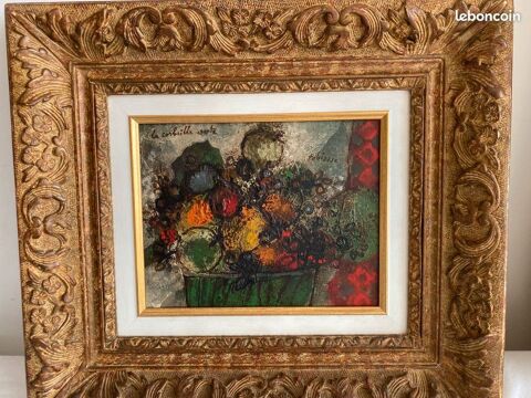 Th�o TOBIASSE - Huile sur toile 1965 - Tableau-Art-Peinture 1250 Mandelieu-la-Napoule (06)