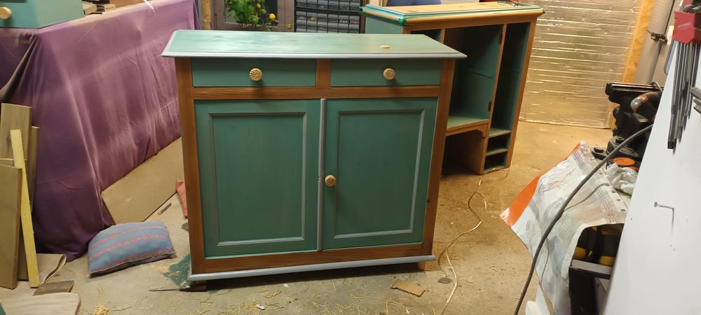 cede buffet de cuisine relook&eacute; Meubles
