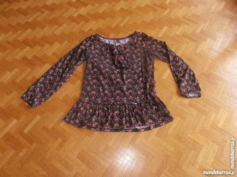 Tee-shirt tunique imprim�e noire (50) 8 Tours (37)