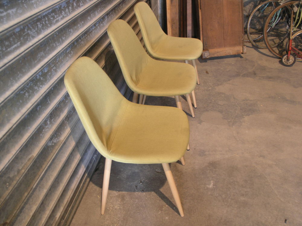 lot de 3 chaises design scandinave Meubles