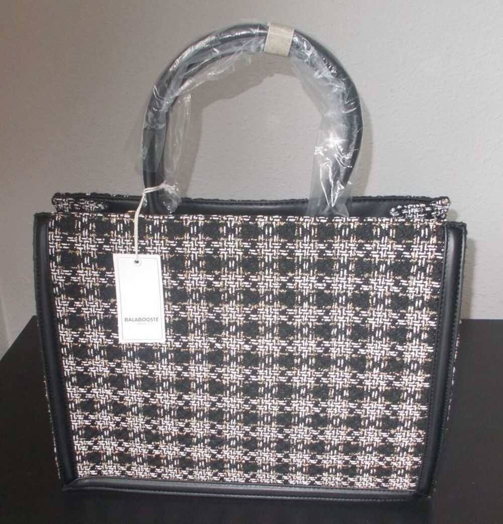 Sac &agrave; main en tweed Ballaboost&eacute; Paris - NEUF, jamais servi Maroquinerie