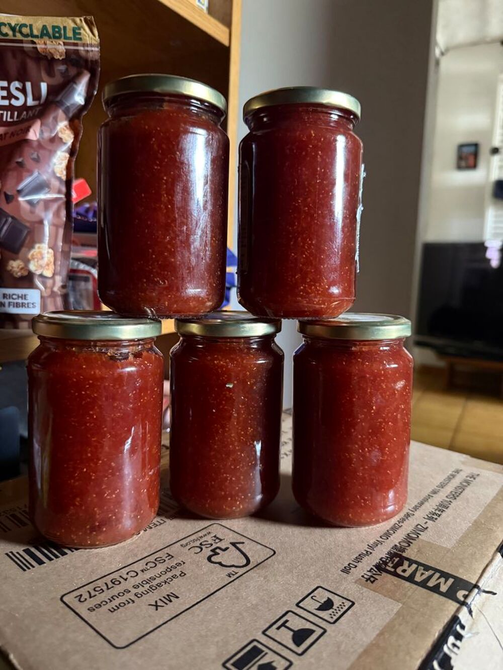 Pot de confiture de figues Jardin