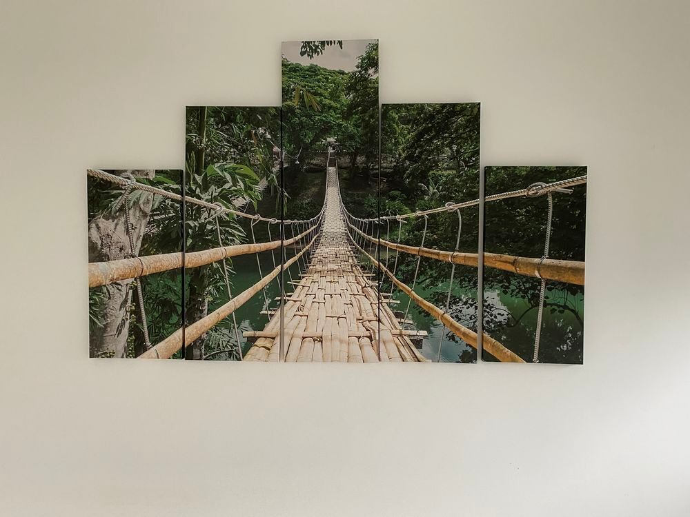 5 tableaux toile Décoration