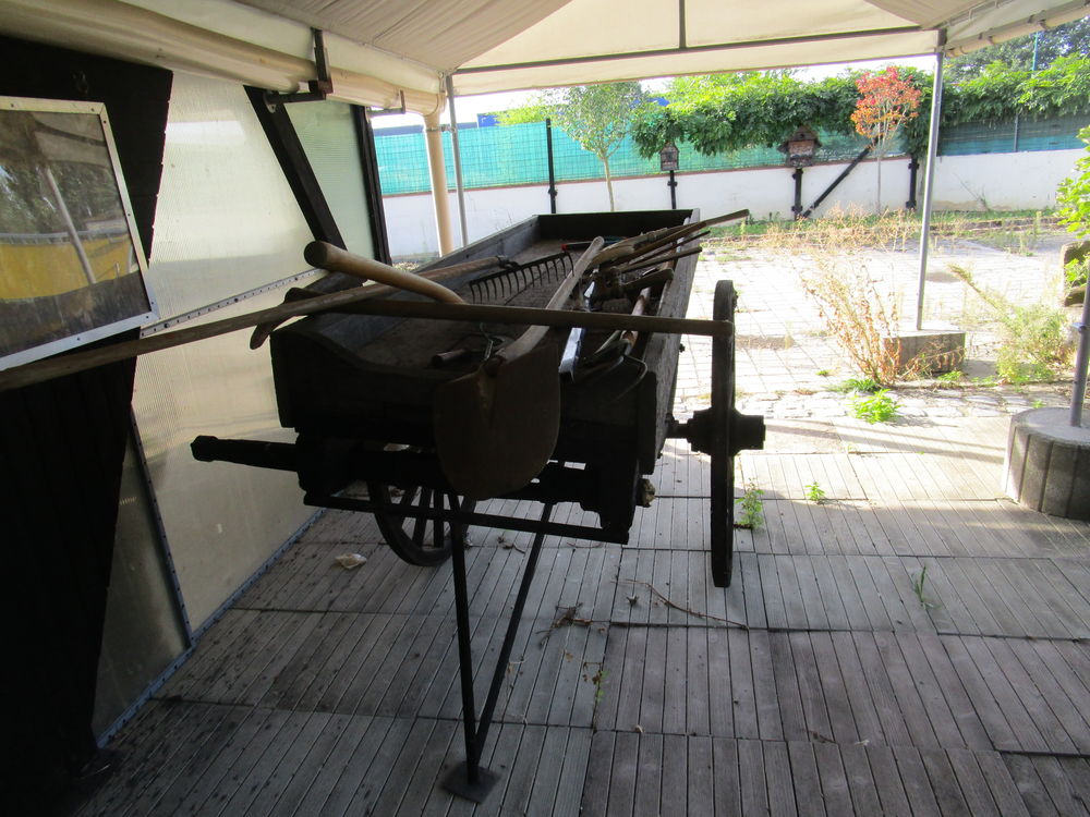 Tombereau ancien Jardin