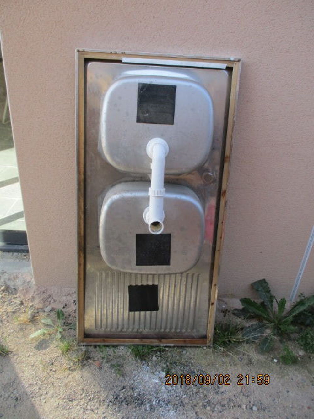 Evier inox Bricolage
