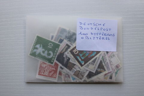 Allemagne de l'Ouest 100 timbres différents 2 Modène (84)