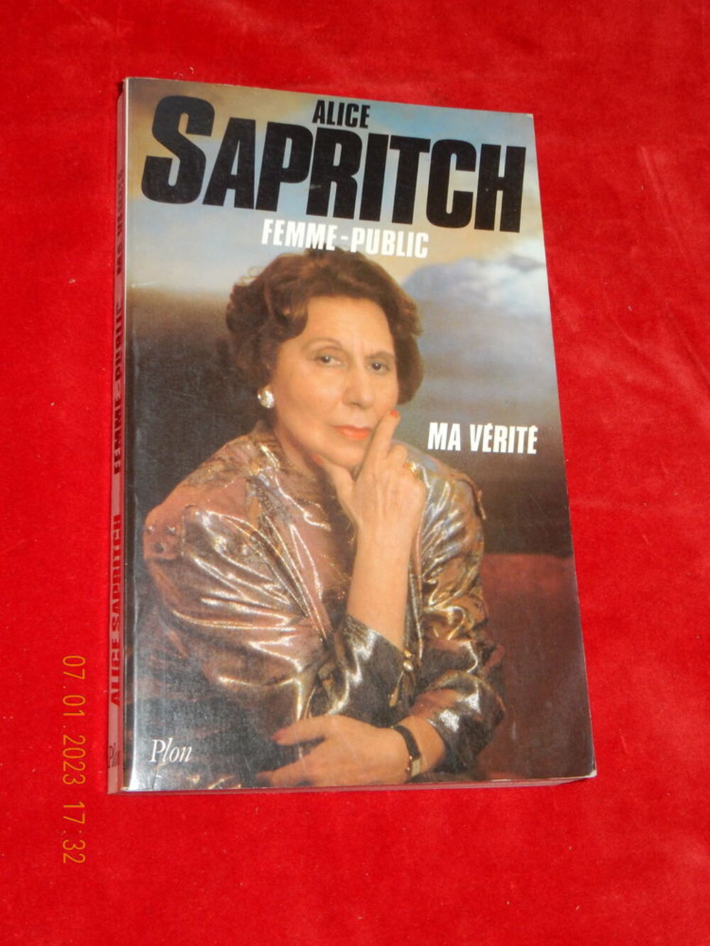 Livre Alice Sapritch Livres et BD