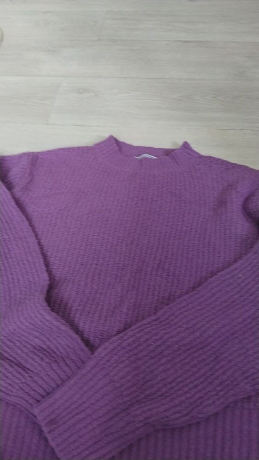 pull mauve femme Vêtements