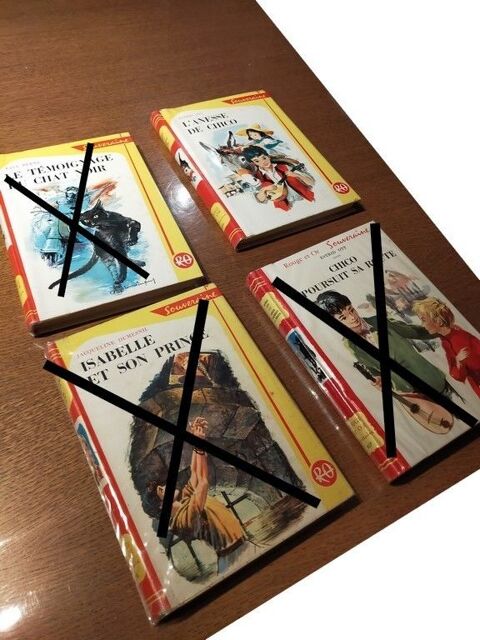 Trs anciens livres enfants Rouge & Or (souveraine)
2 Mirecourt (88)