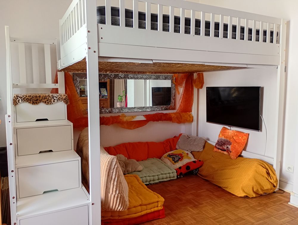 Mezzanine lit Meubles