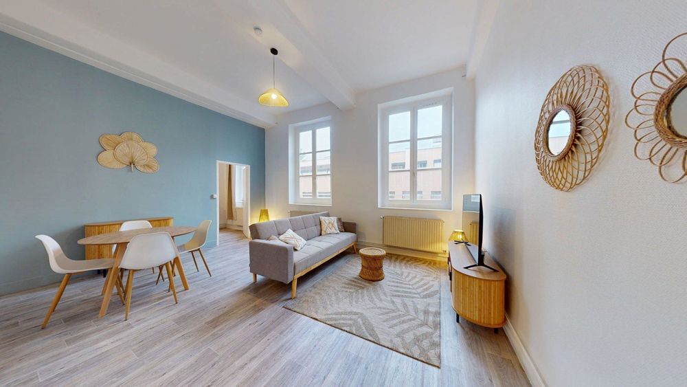 Location Appartement : appartement T2 rénové ? 46 m² Lyon 1