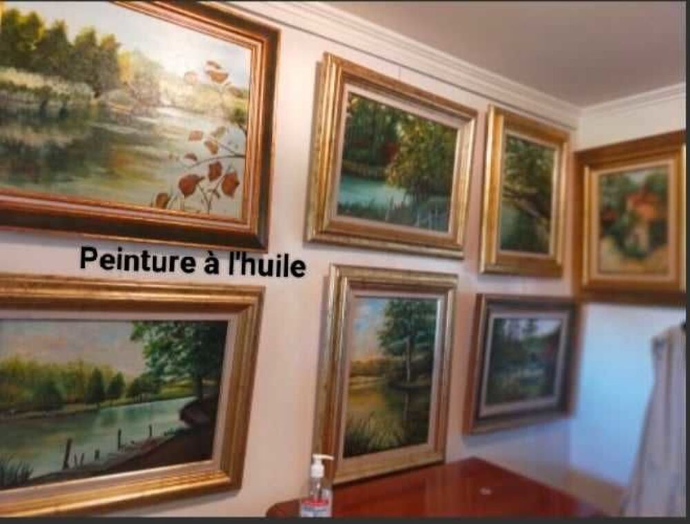 Peinture &agrave; l'huile Décoration