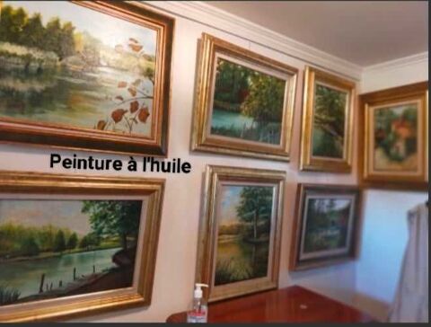 Peinture   l'huile 150 Dallet (63)
