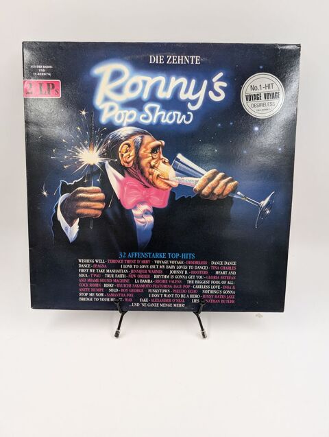 Vinyle 33 tours Die Zehnte Ronny's Pop Show en fourreau 10 Vulbens (74)