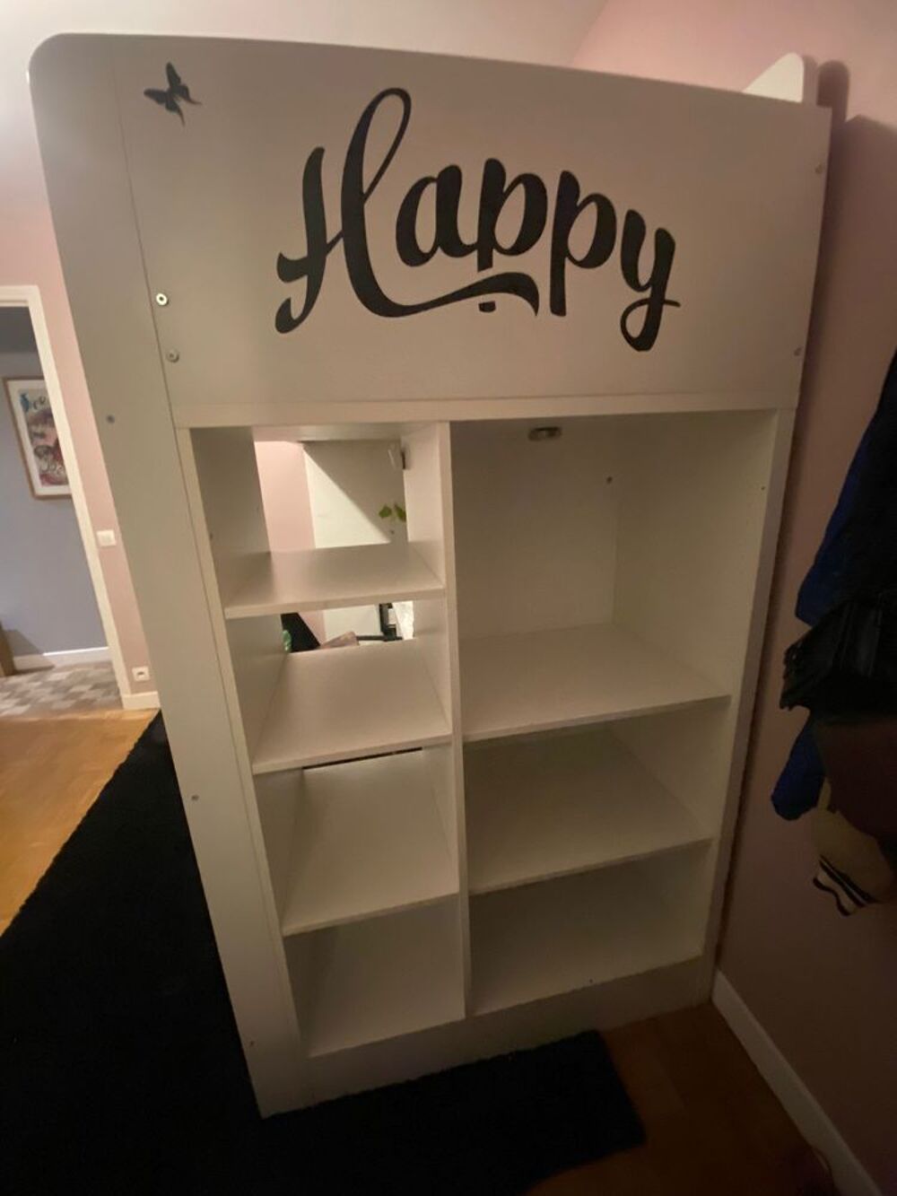 Lit enfant mezzanine combin&eacute; bureau IKEA Meubles