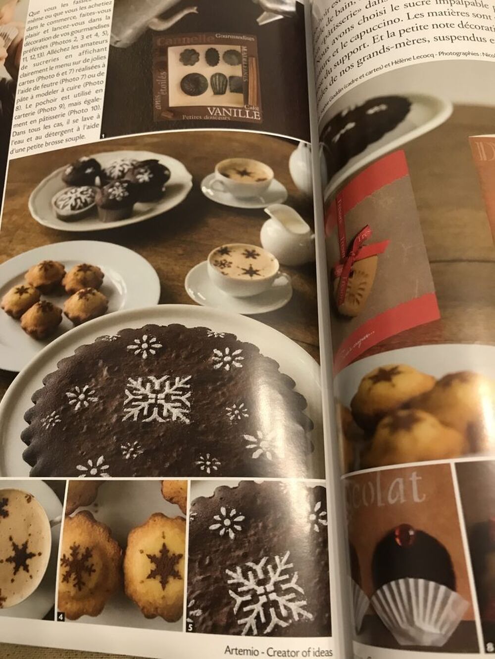 magazine ARTIMIO CREATIONS DE NOEL Livres et BD