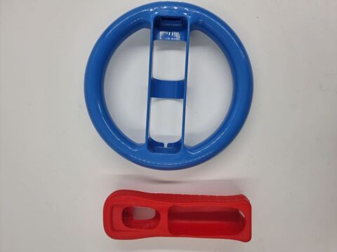 Lot d'un volant bleu + 1 protection de manette rouge... 2 Vulbens (74)