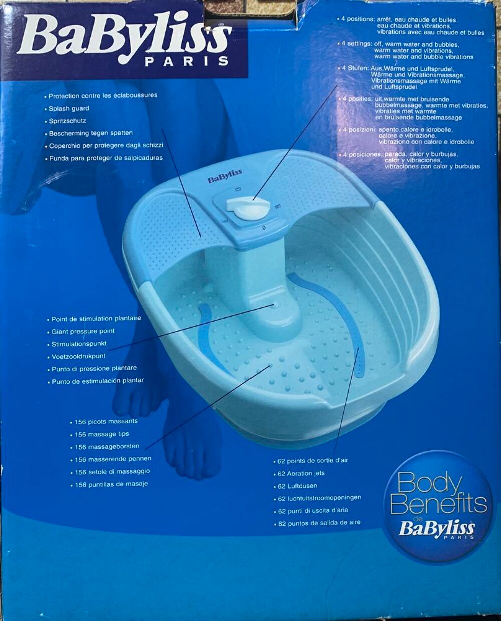 SPA HYRO BIEN-&Ecirc;TRE PIEDS Electroménager