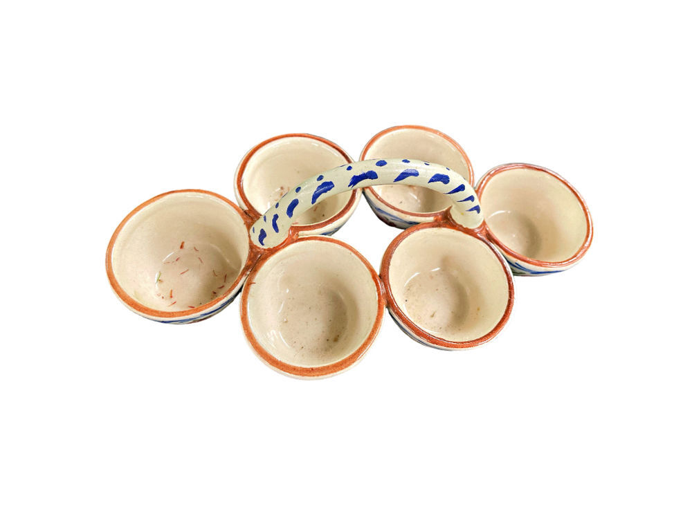 ENSEMBLE DE COQUETIER FLEURI Cuisine
