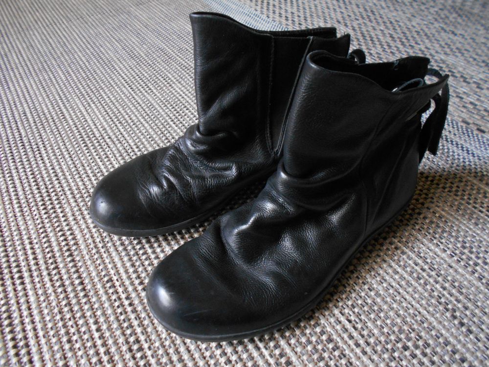 Bottines Femme Texto Cuir P37 Chaussures