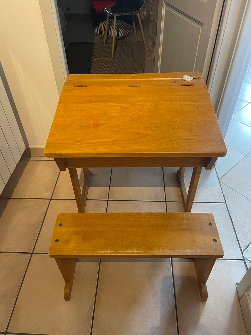 bureau &eacute;colier ancien Meubles