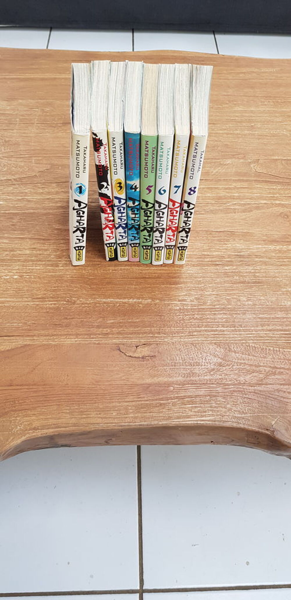 Manga Agharta tome 1 &agrave; 8 Livres et BD