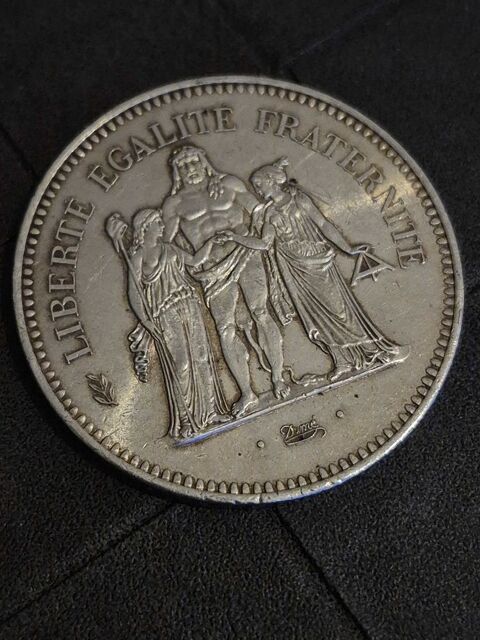 Piece de 50 frs en Argent 120 Ch�tillon-Saint-Jean (26)