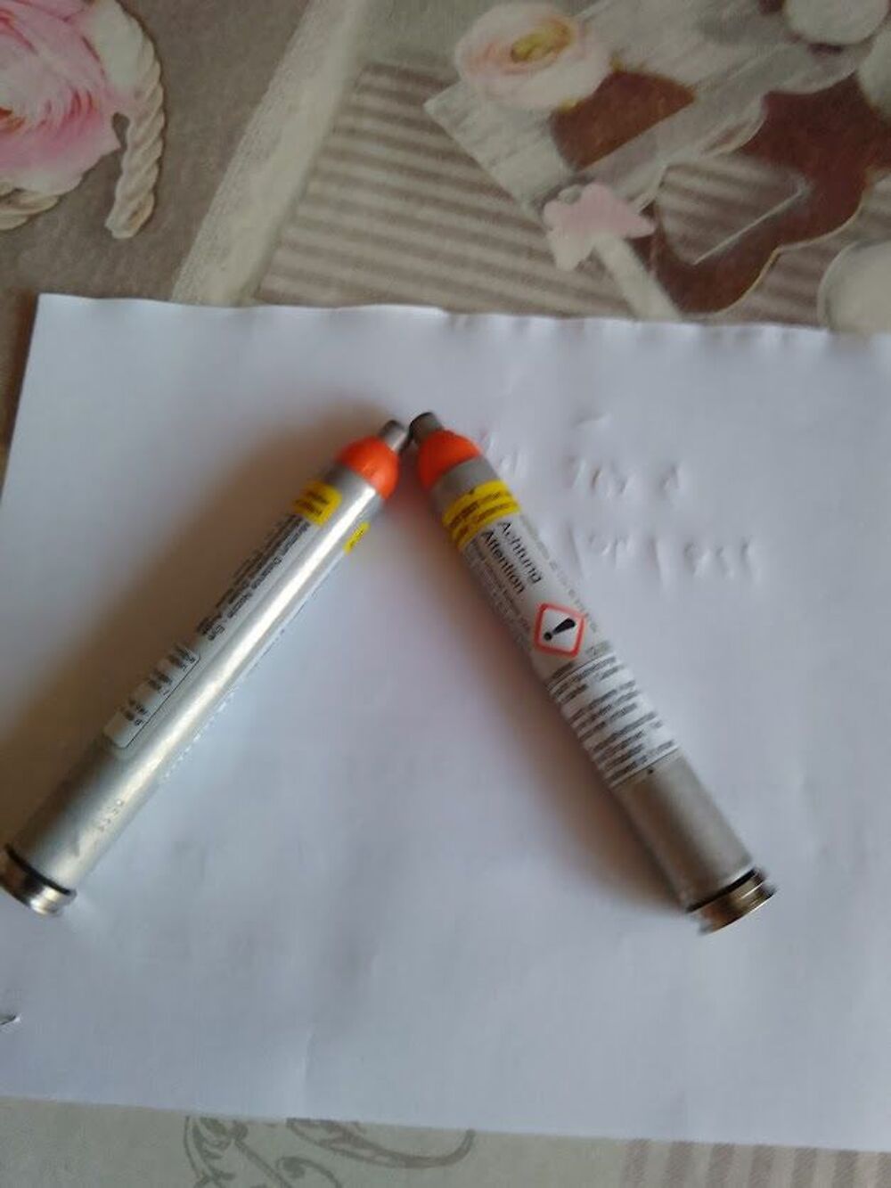 2 RECHARGES LACRYMOGENE POUR JPX 4 Sports