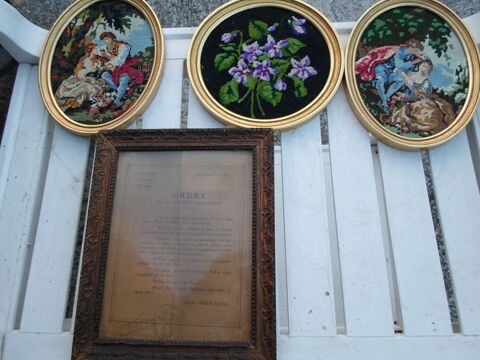 lot de tableaux  tisses canevas 85 Amélie-les-Bains-Palalda (66)