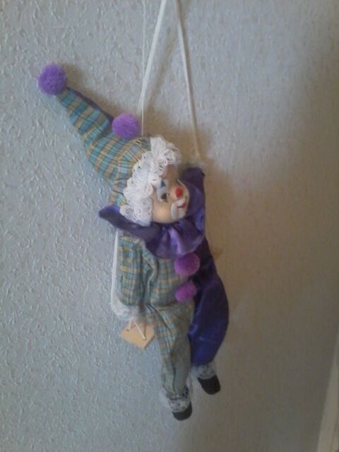 Grand clown sur balan�oire pour d�co 10 Tourcoing (59)