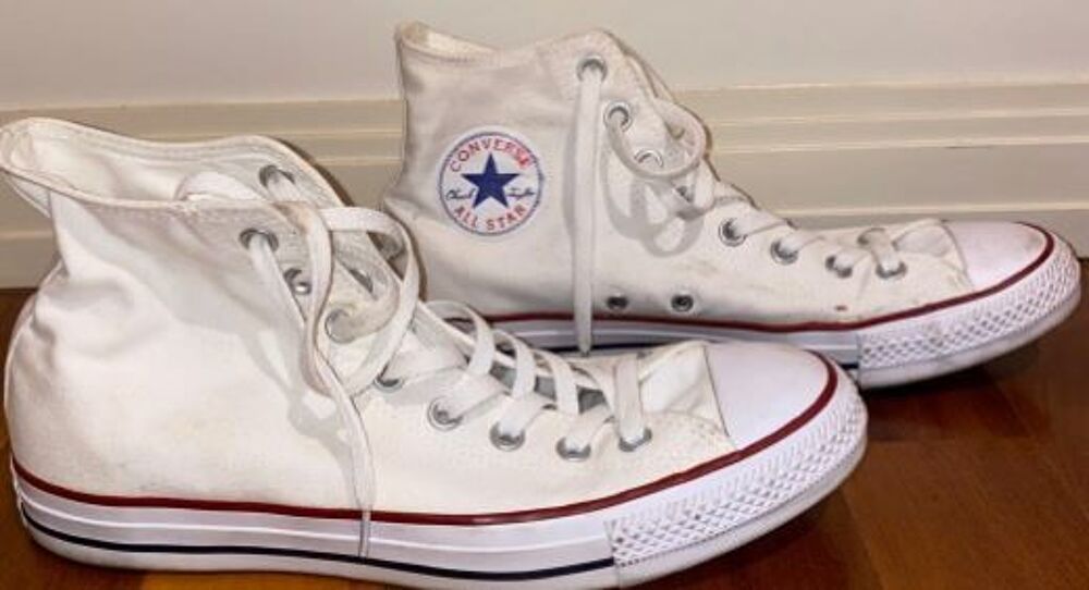 70€ CONVERSE WHITE CHUCK TAYLOR Maroquinerie