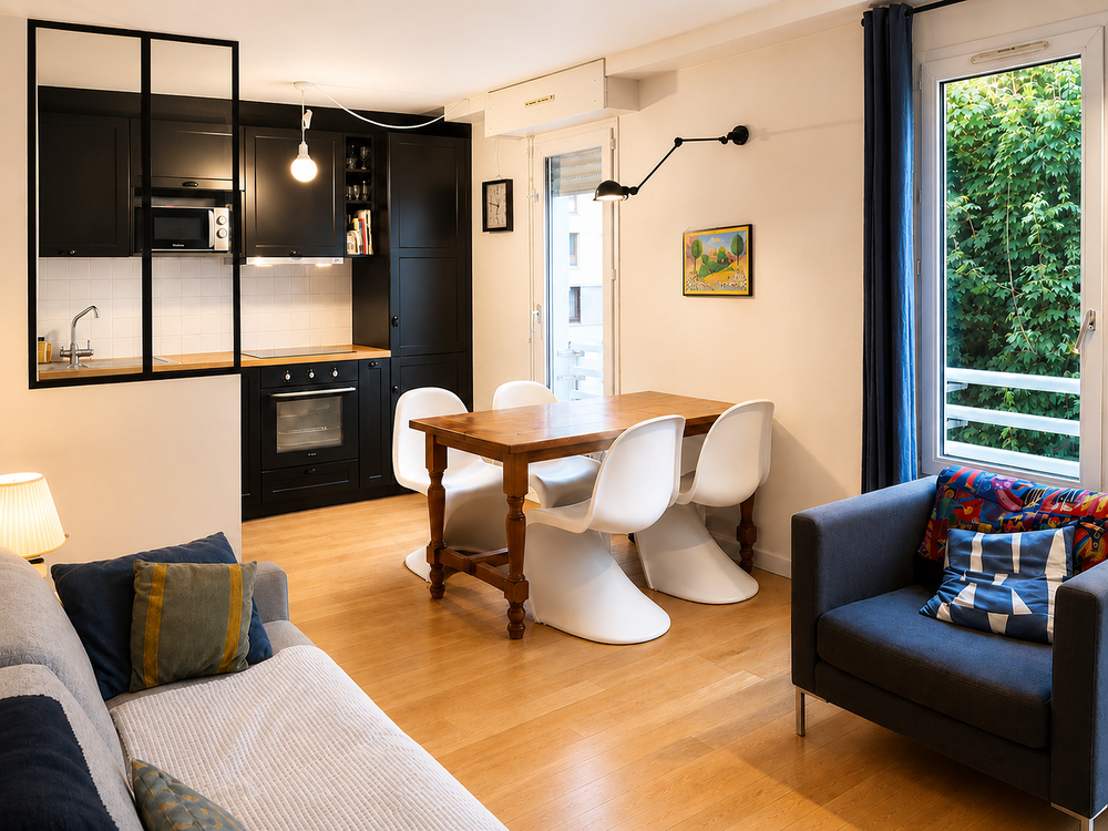 Vente Appartement PARIS 18ᵉ – 49 m² – 2/3 pièces – Ascenseur – Parking Paris 18