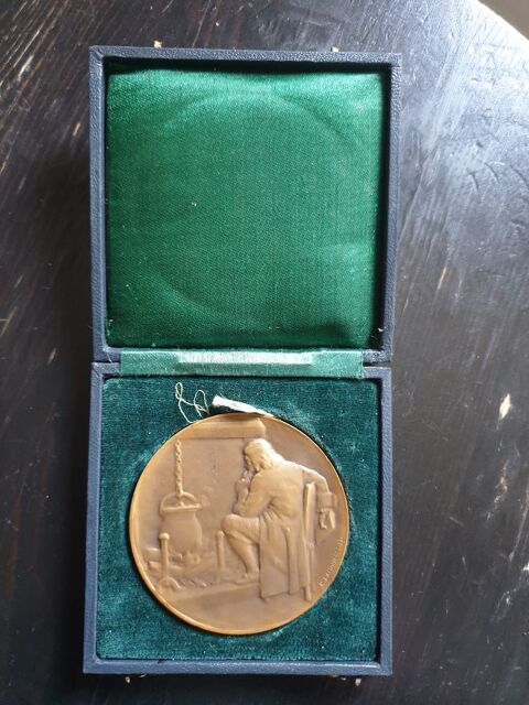 M�daille invention machine � vapeur 55 Bordeaux (33)