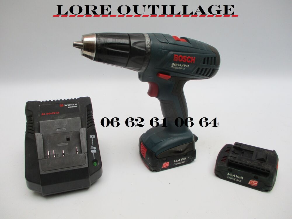 BOSCH GSR 14,4 V li - Visseuse / Perceuse Bricolage