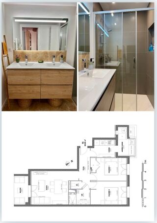 Vente Appartement APPARTEMENT T3 61 M2 DERNIER ÉTAGE - ASCENSEUR PARKING PRIVÉ Sanary-sur-mer