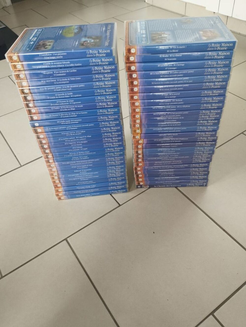 Collection 52 DVD de la petite maison dans la prairie DVD et blu-ray