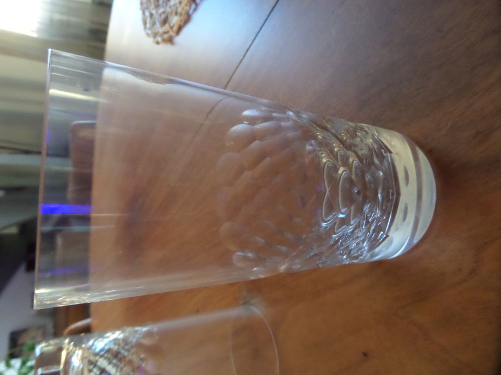 6 VERRES EN CRISTAL de BACCARAT 