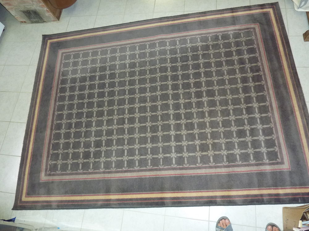 Tapis rectangulaire pure laine vierge Décoration