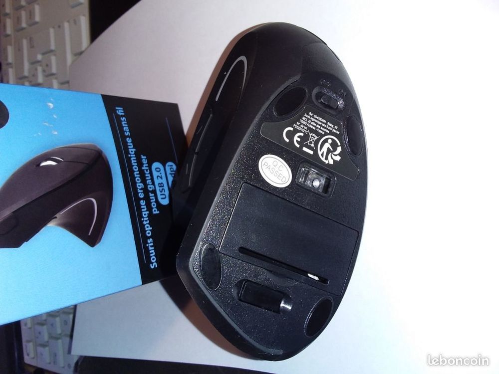 MCLSS 618GW SOURIS OPTIQUE BUREAU pour gaucher Matériel informatique