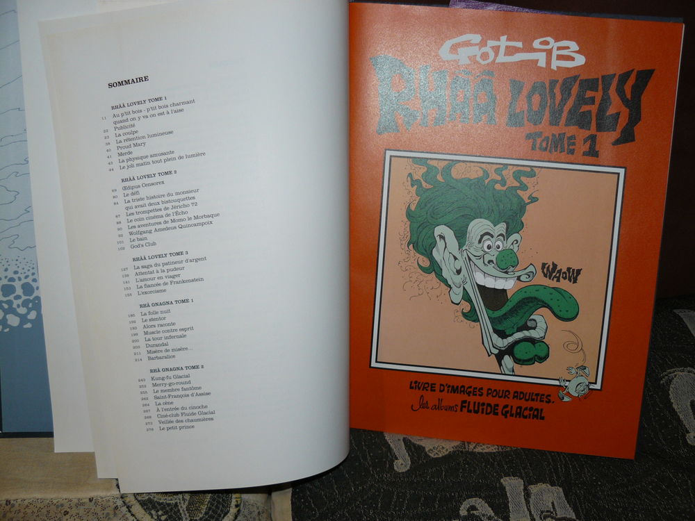 Rh&acirc;&acirc;&acirc;&acirc;&acirc; Lovely &amp; Gnagna - L'Int&eacute;grale GOTLIB
Livres et BD