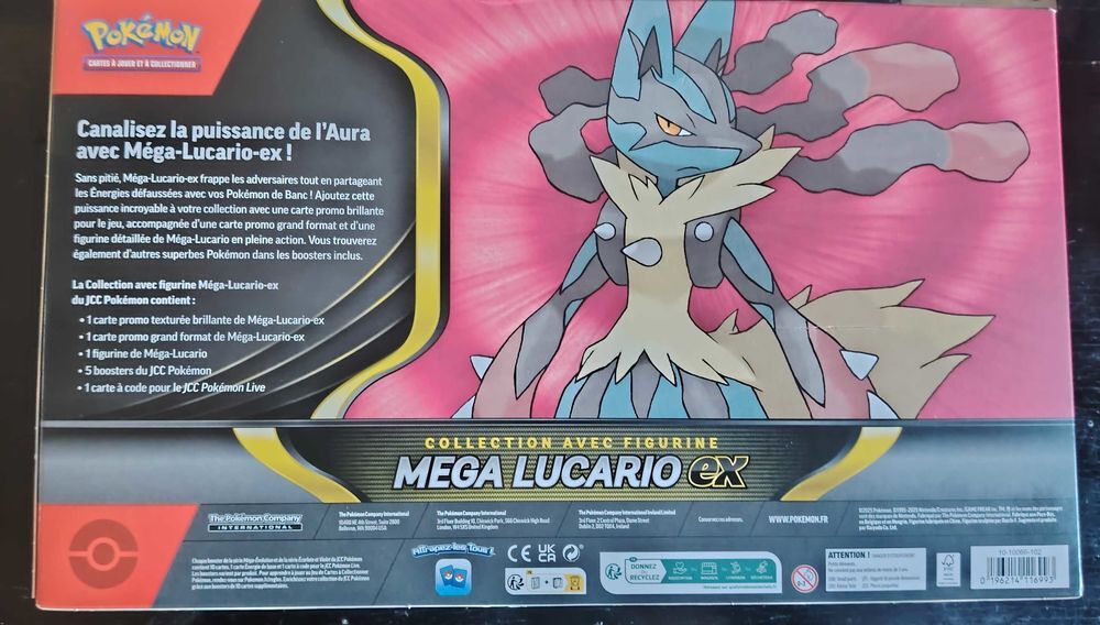 Pok&eacute;mon Mega Lucario scell&eacute; 